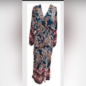 ❣️❣️BOHEMIAN WRAP KIMONO Maxi Dress❣️❣️
